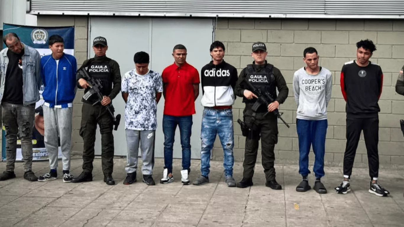 Presuntos extorsionistas de comercios de Kennedy y Bosa, en Bogotá