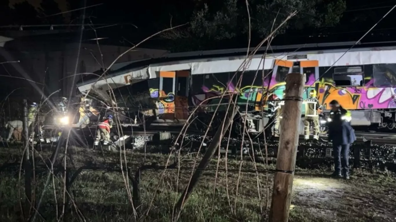 Accidente Cataluña tren