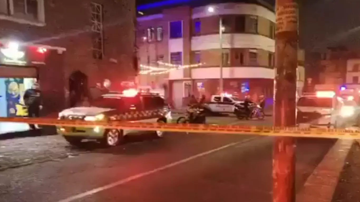 Ataque con explosivo en el barrio Santafe en Bogotá 2