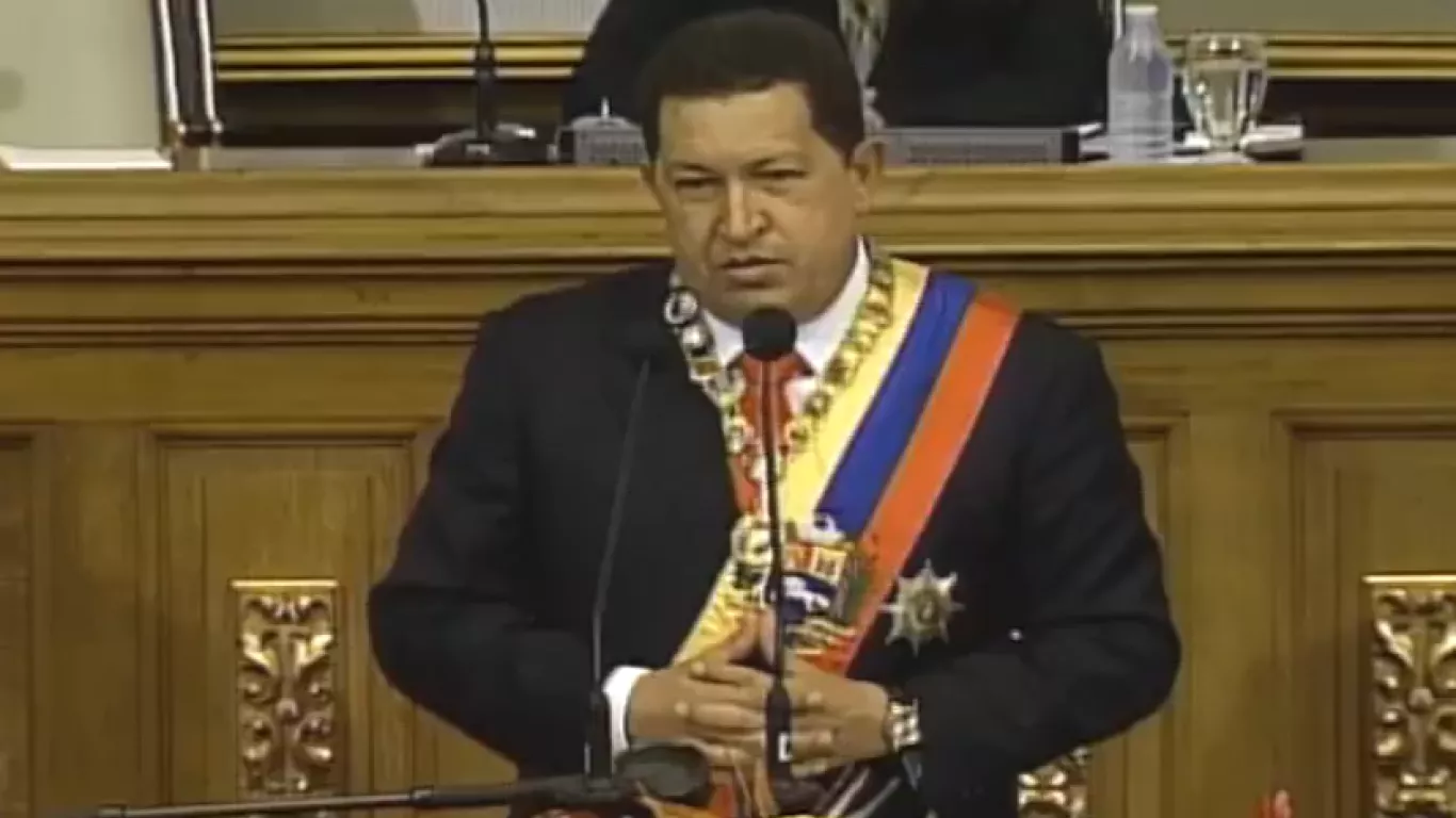 Hugo Chávez ganó la presidencia con 3,67 millones de votos