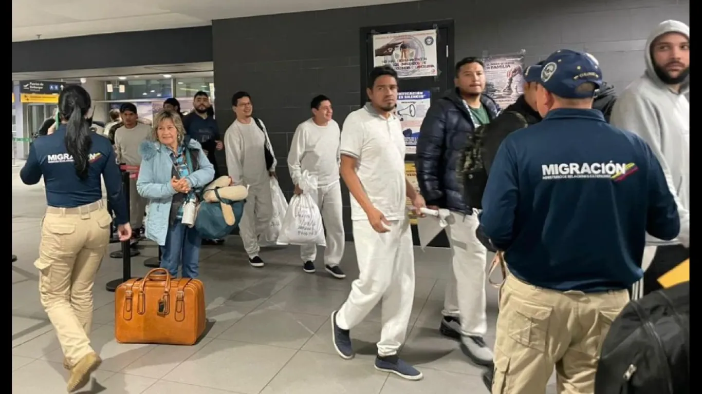 Repatriación colombianos