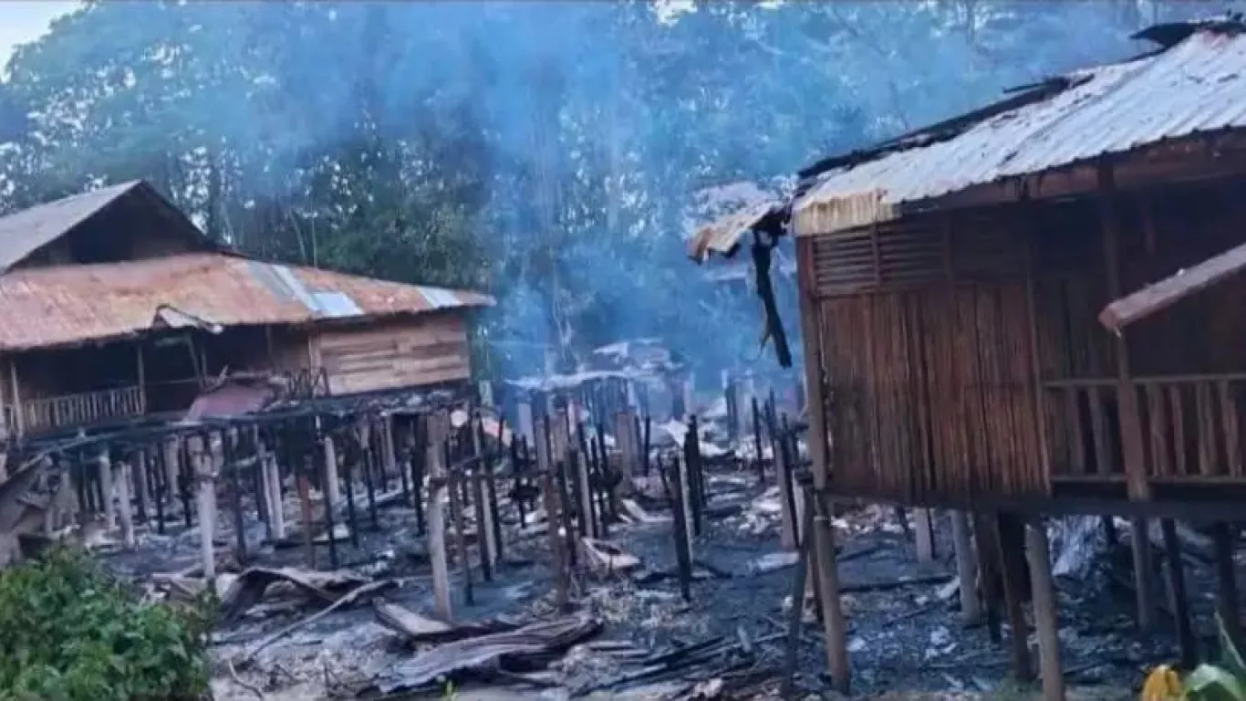 Incendio en Amazonas