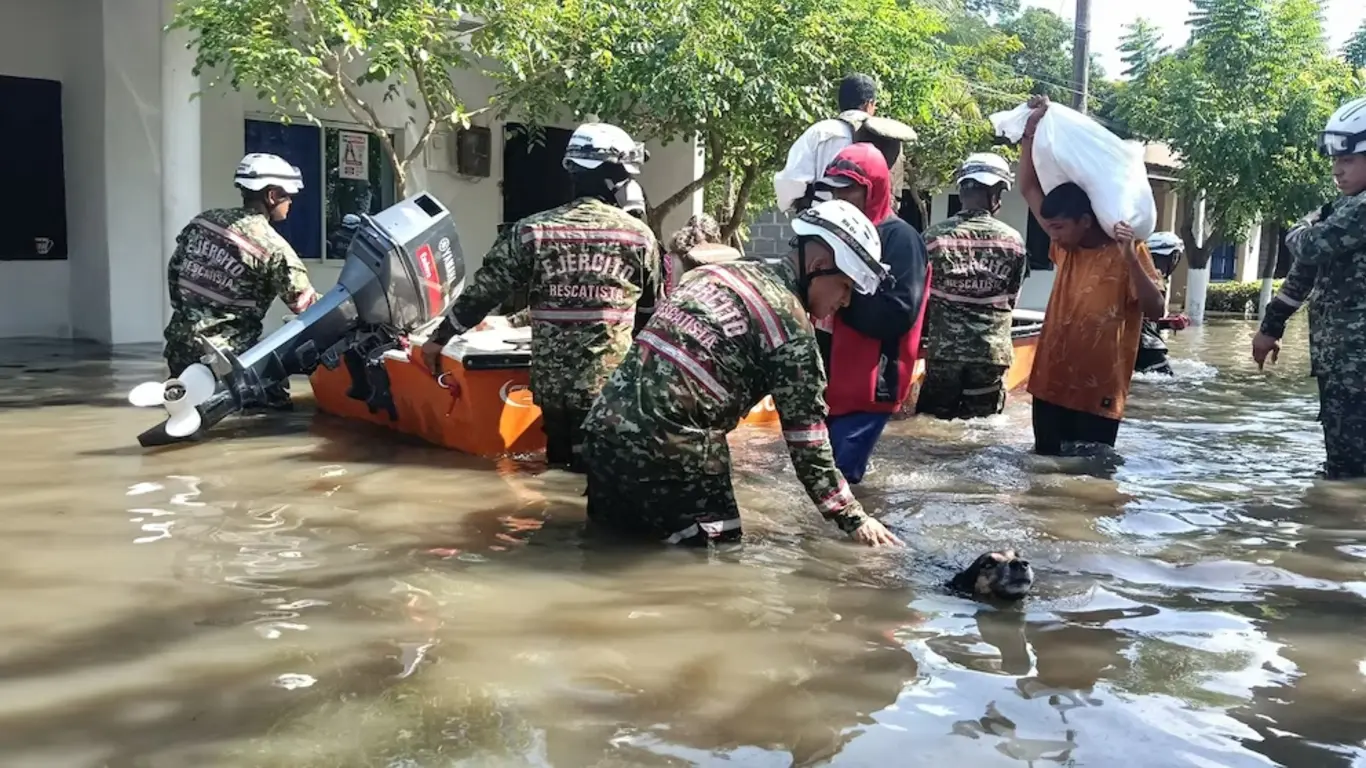 rescatistas ejercito colombia