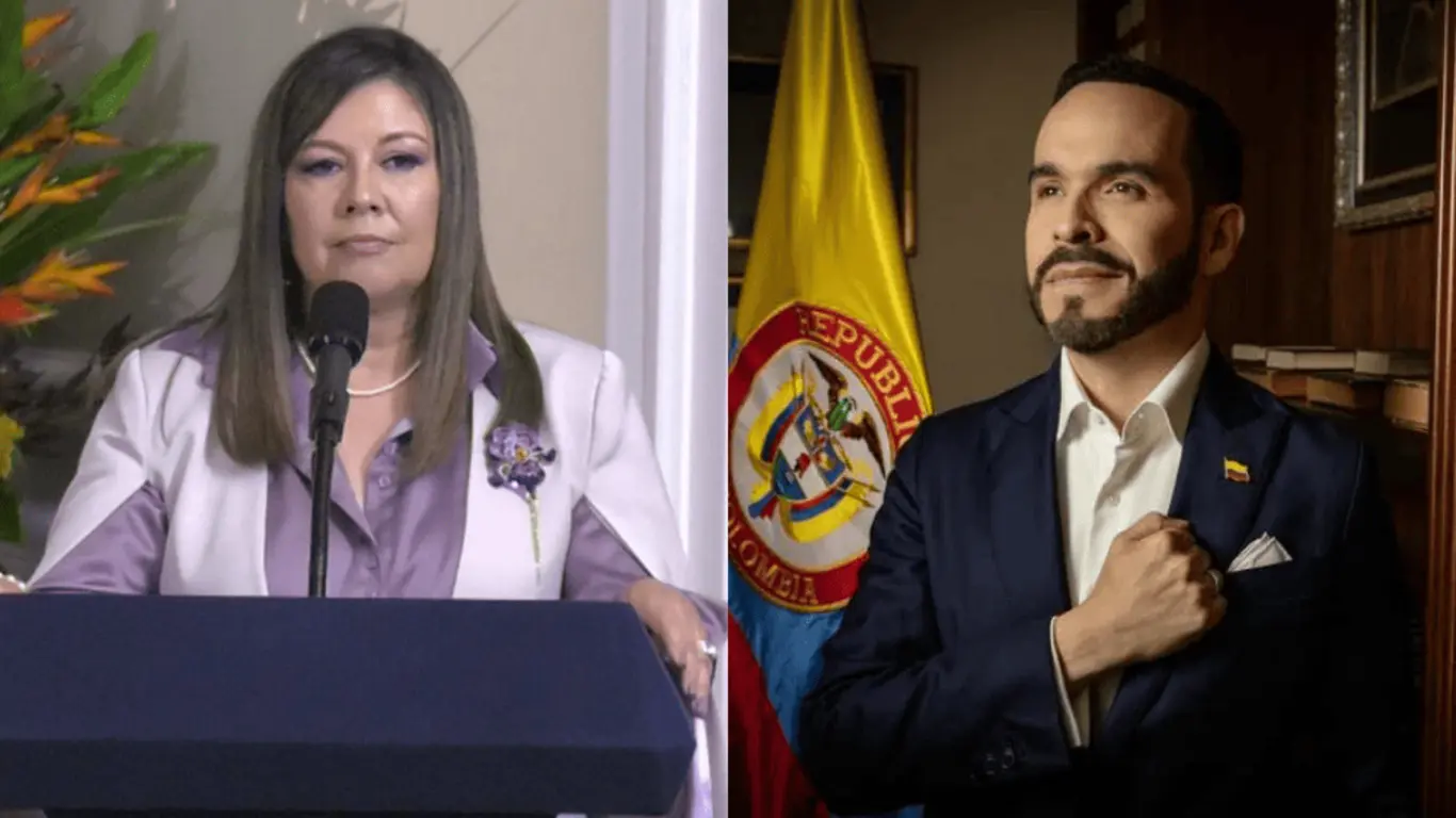 Fiscal Luz Adriana Camargo y Abelardo De la Espriella