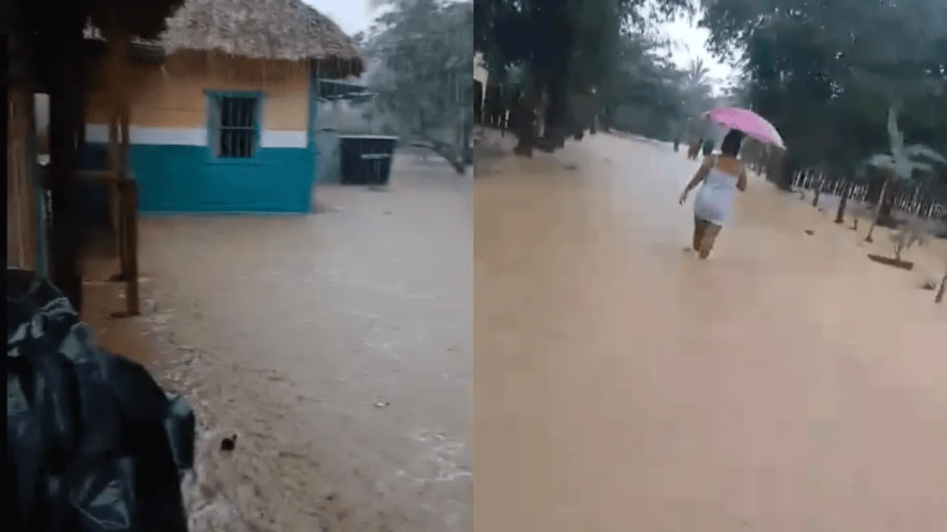 Fuertes lluvias dejan a miles de personas damnificadas al norte de Antioquia