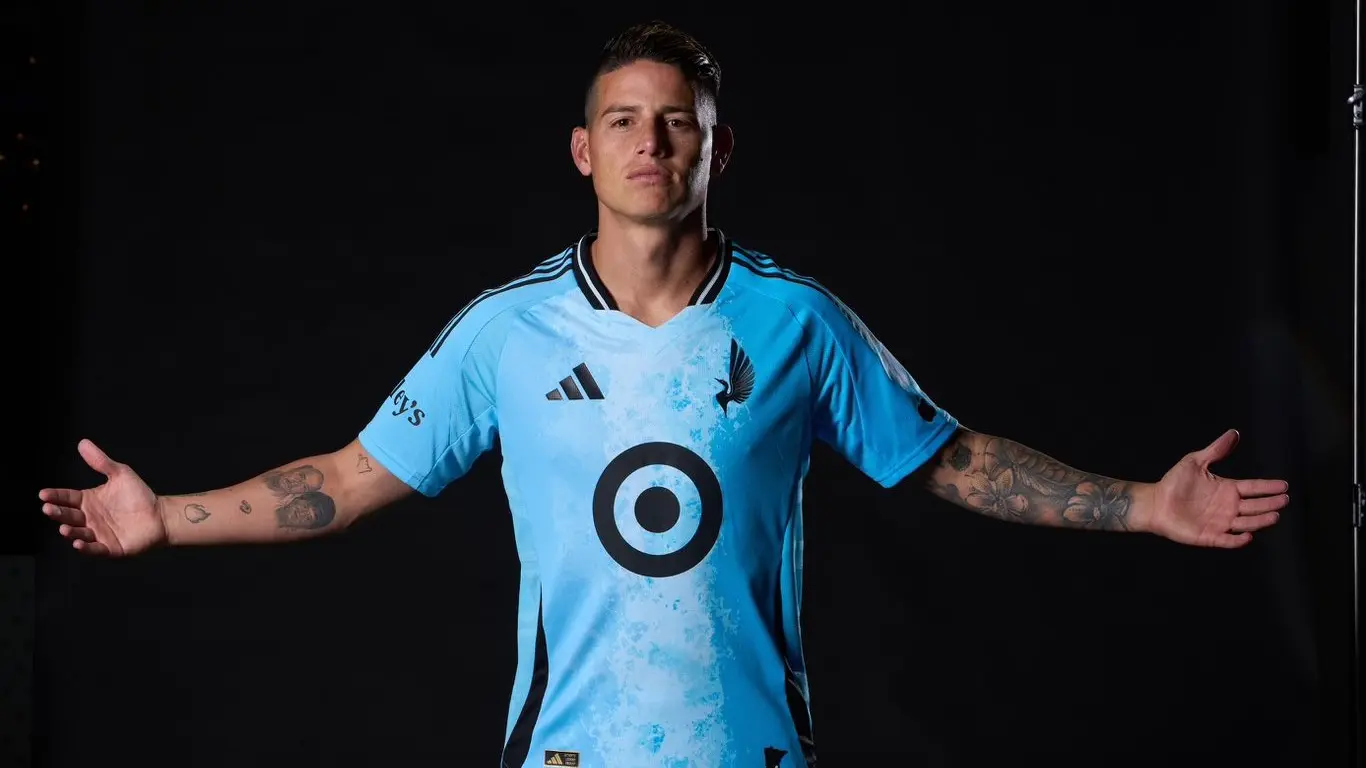 James Rodríguez con el Minnesota United FC