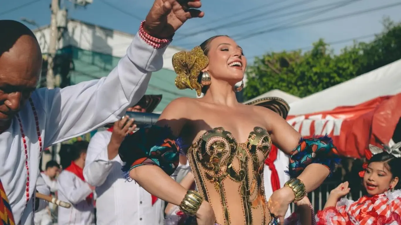 Michelle Char Fernández, reina del Carnaval de Barranquilla 2026