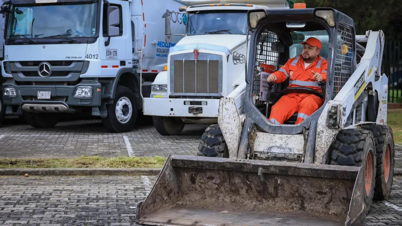 Recolección de basuras en Bogotá