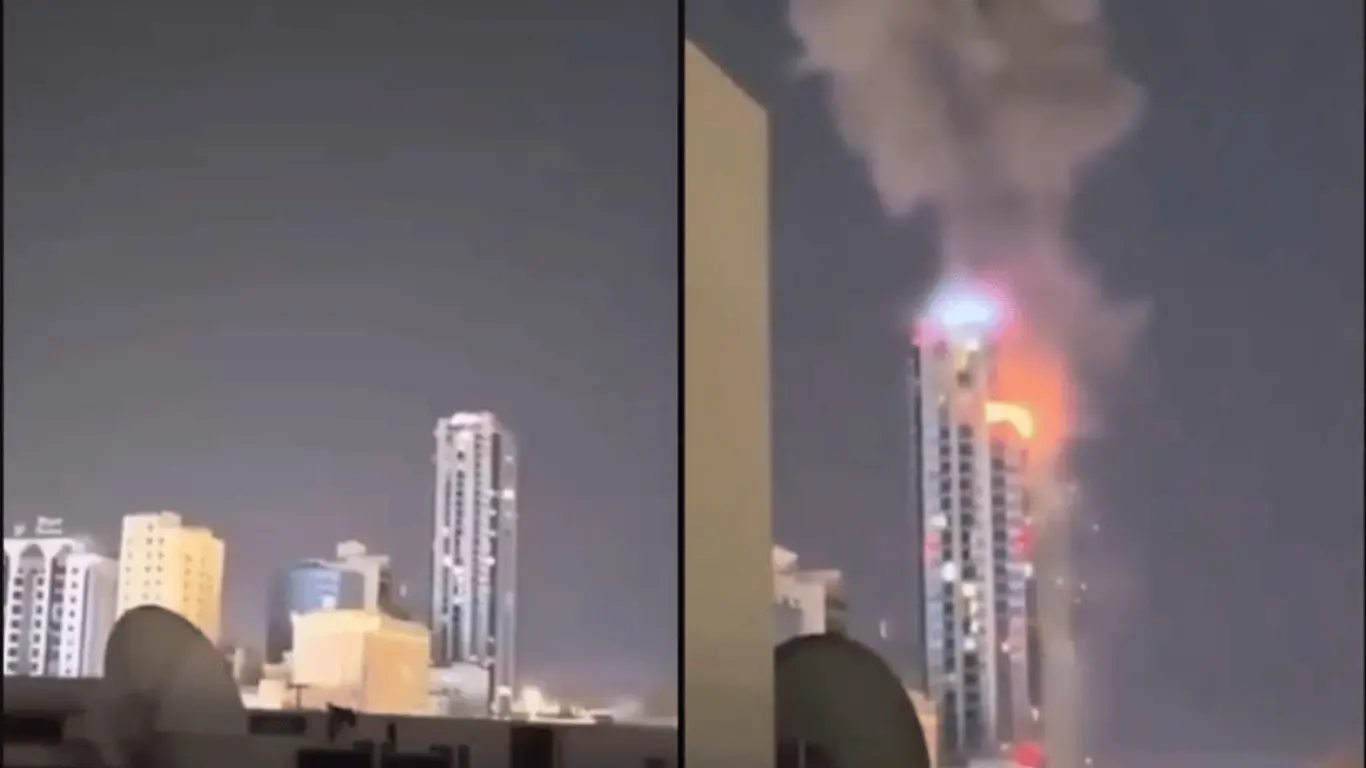 Ataque de Irán a la sede de Citibank en Dubái 