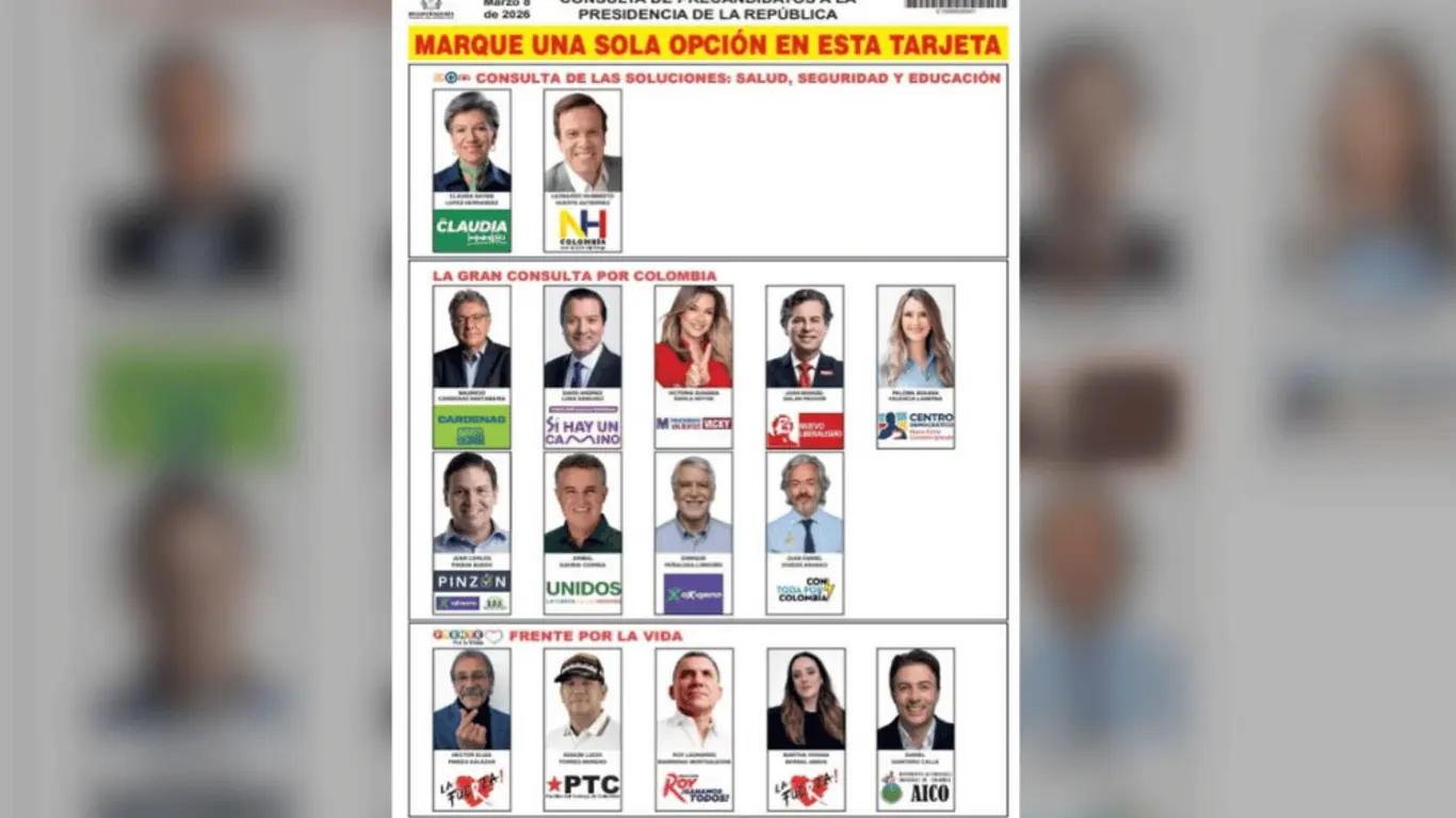   tarjeton electoral consultas 2026