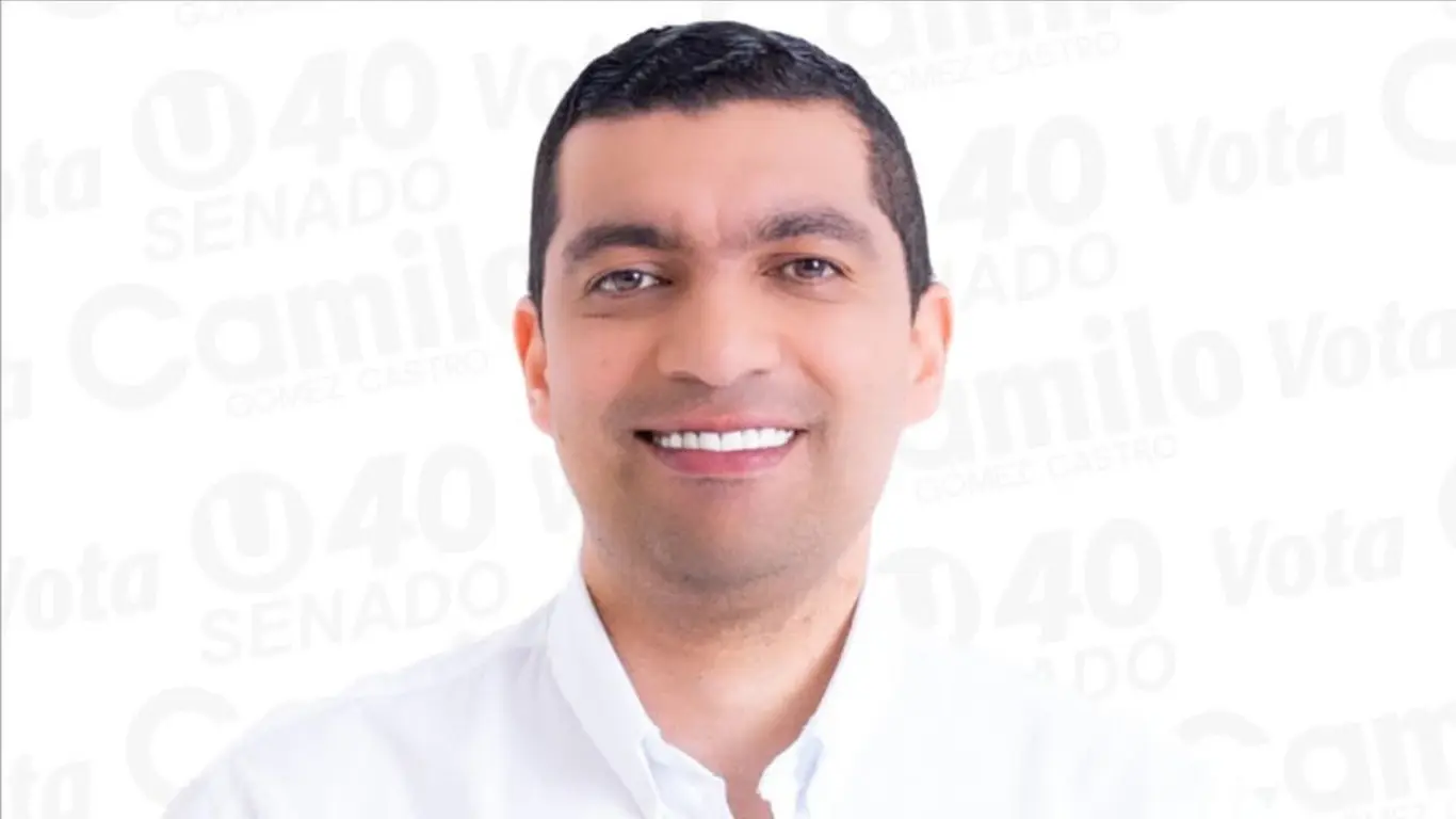 Camilo Gómez, candidato del Partido de la U