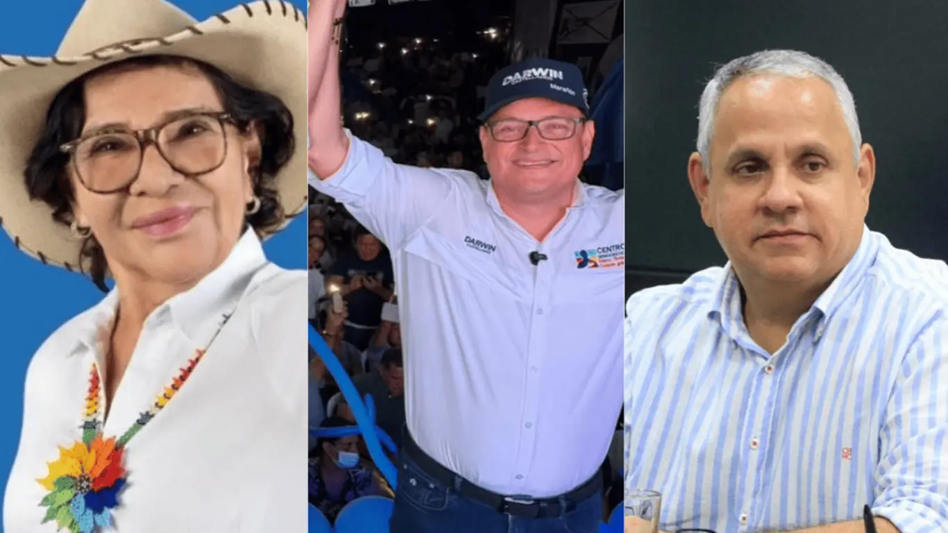 María del Carmen Mayusa Cruz, Darwin Castellanos Romero y  Milton Virgilio Carreño Sánchez