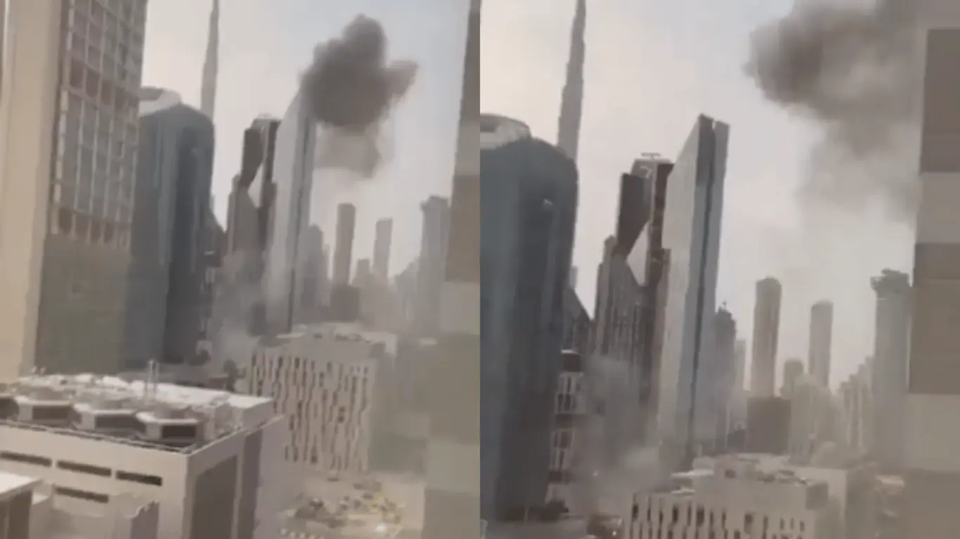 Centro financiero de Dubai tras los ataques