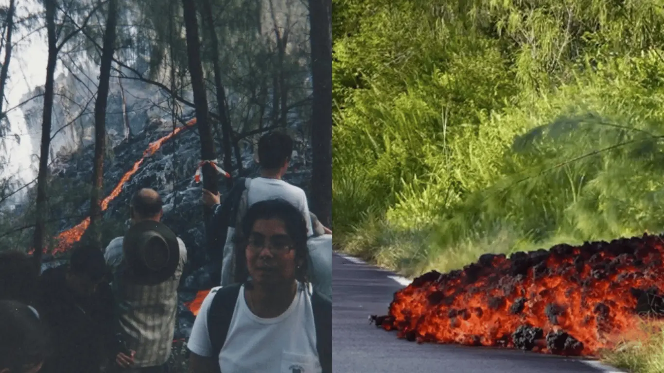 Erupción del Piton de la Fournaise