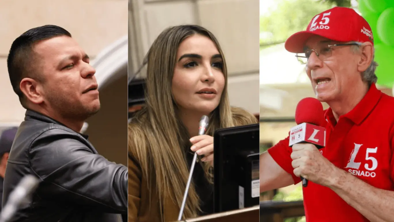 Jota Pe Hernández, Nadia Blel y Yesid Pulgar