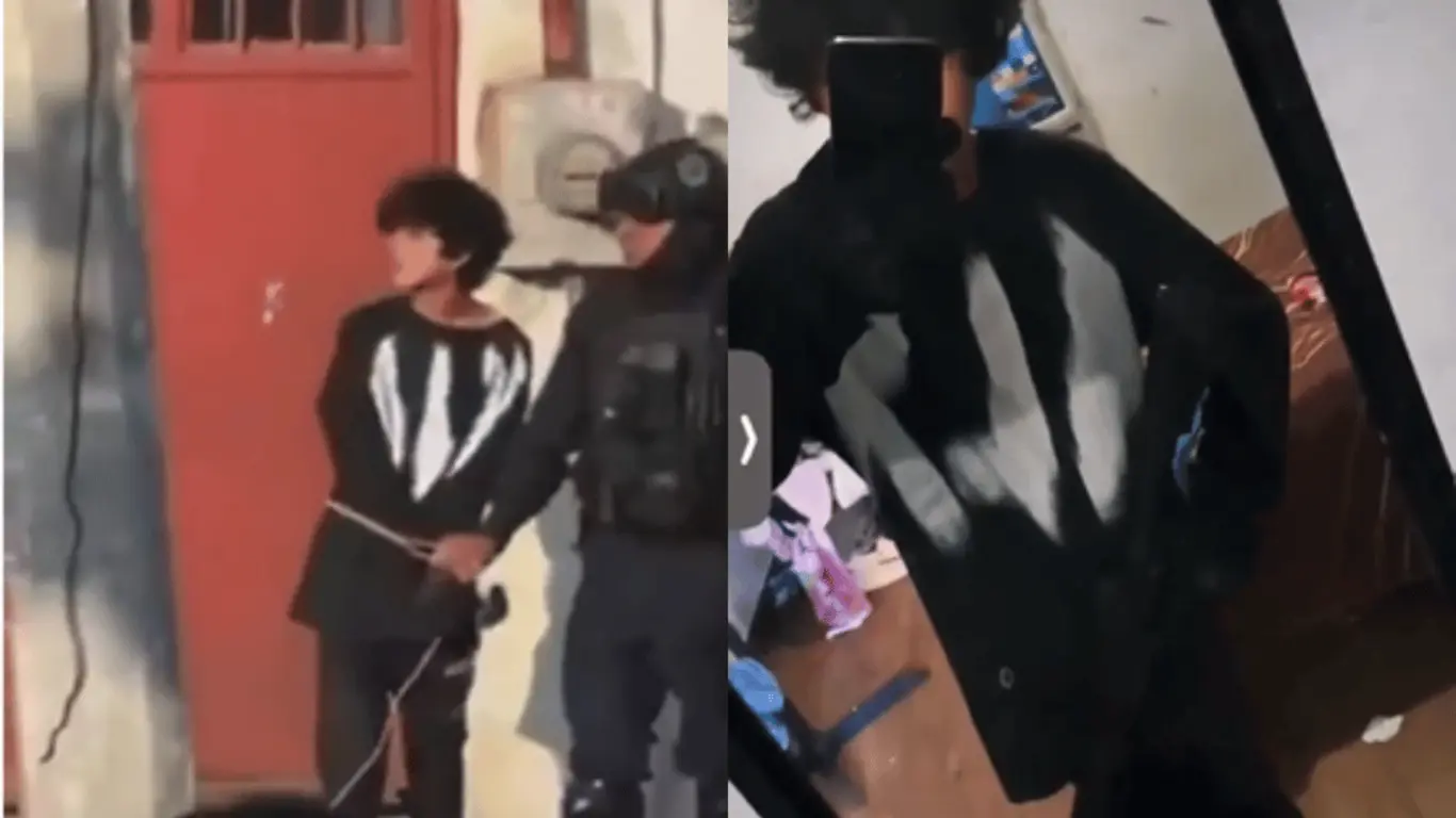 Presunto agresor, identificado como Osmer H.