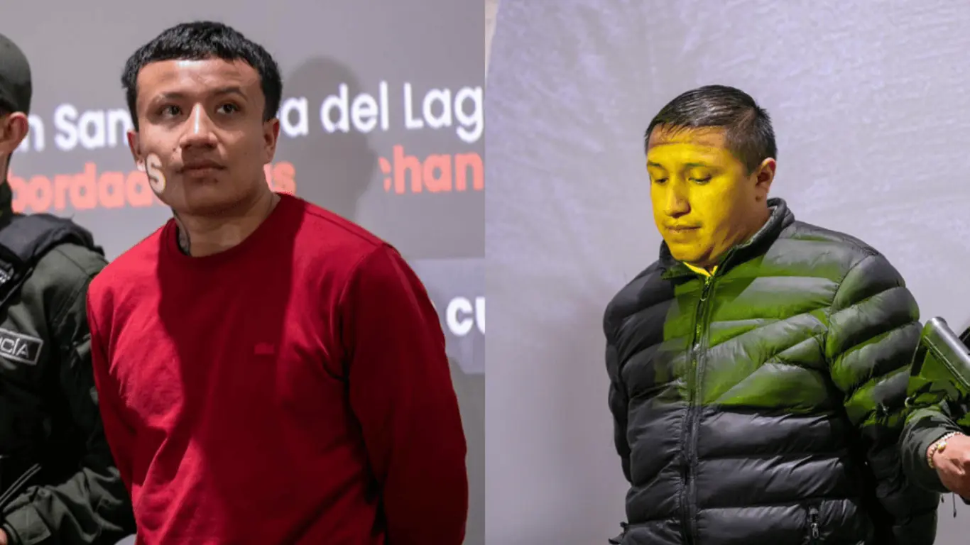 Diego Armando, de 33 años, alias “Pachanga”, y Juan Pablo, de 21, alias “Pablito”