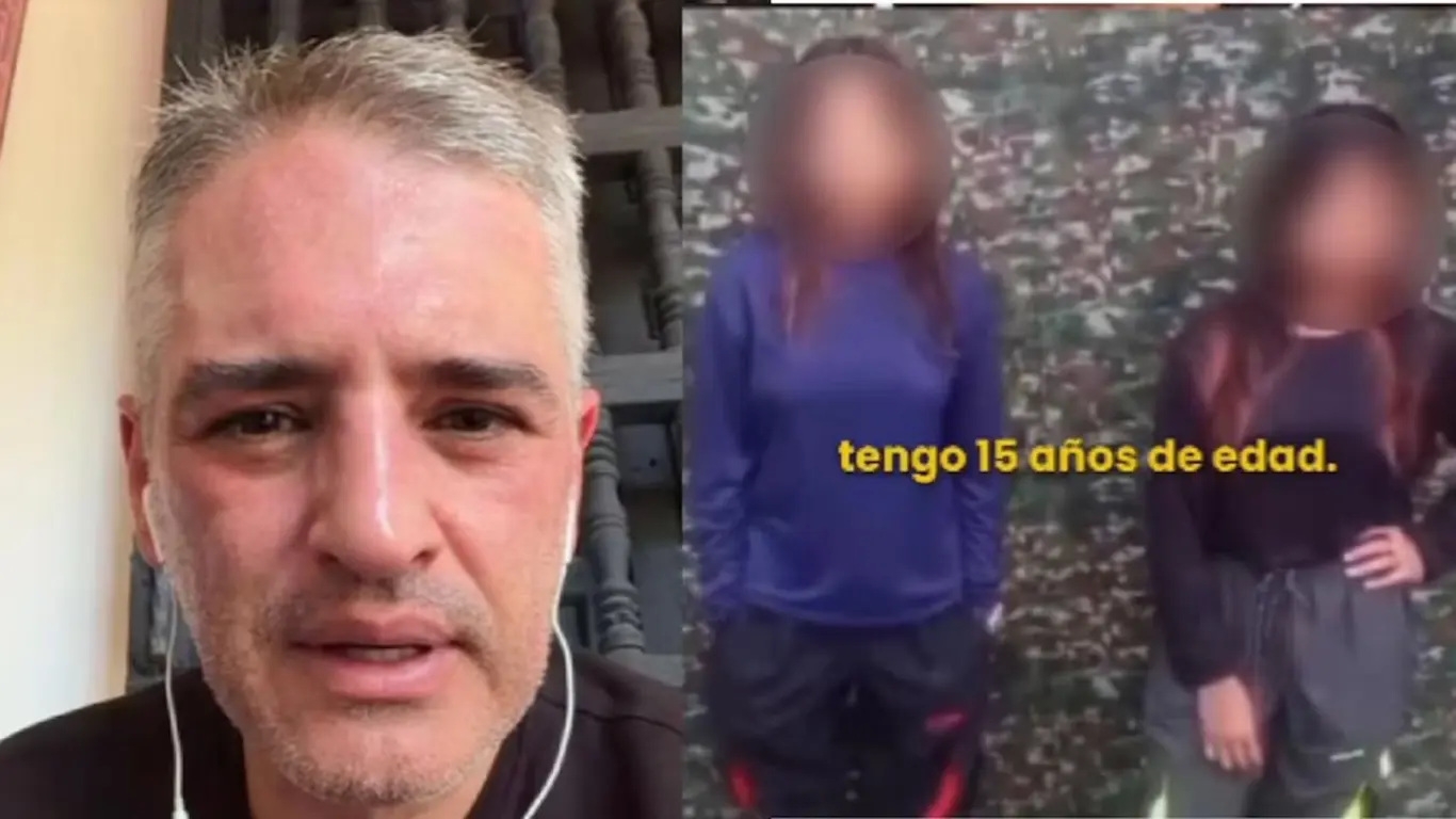 Las adolescentes fueron retenidas el 12 de marzo . Tomada de X: @AndresJRendonC