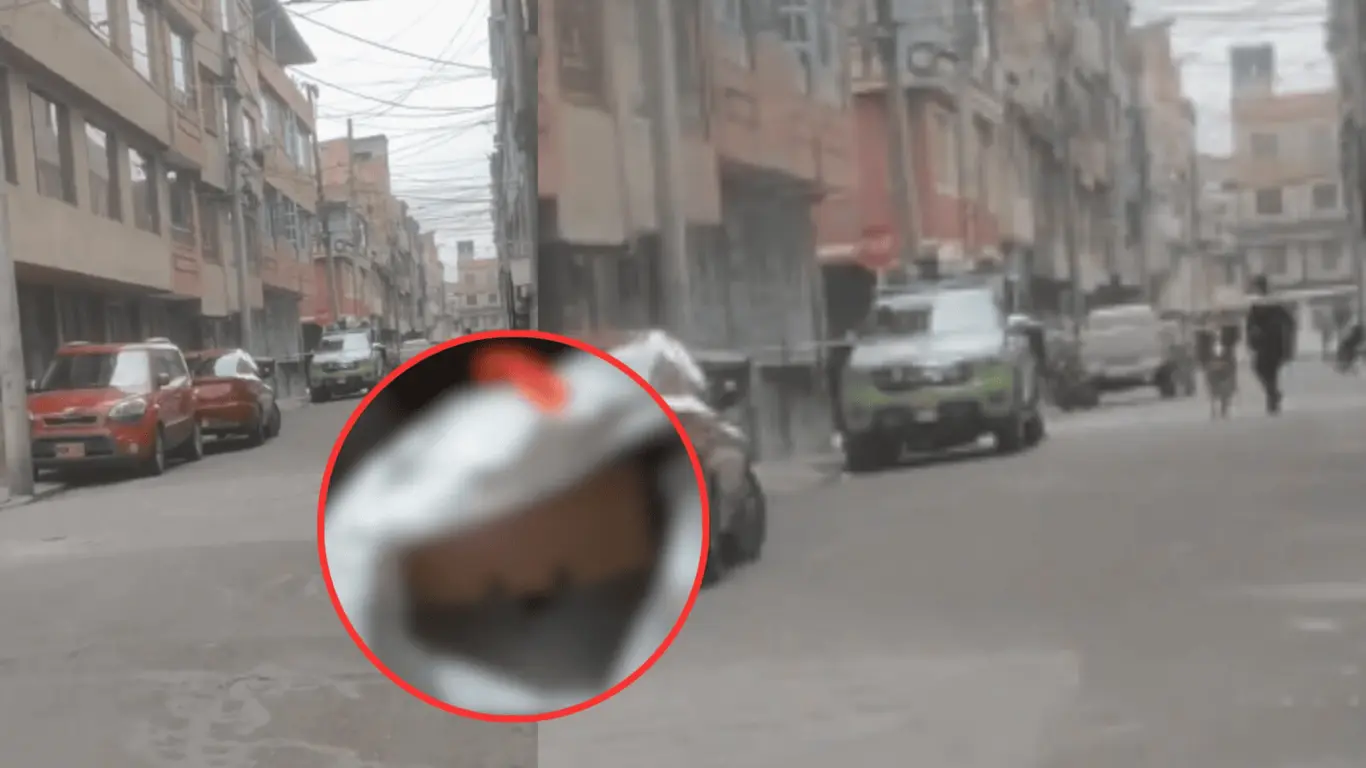 Explosión controlada en Bogotá 