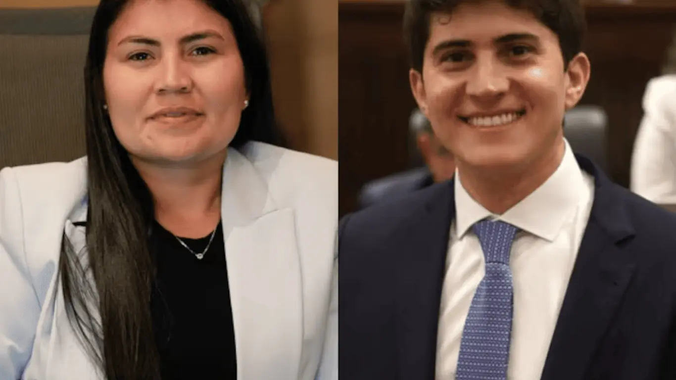 Karen Manrique y Wadith Manzur