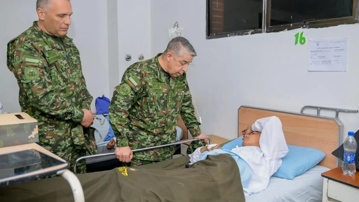 Visita heridos Hércules 2