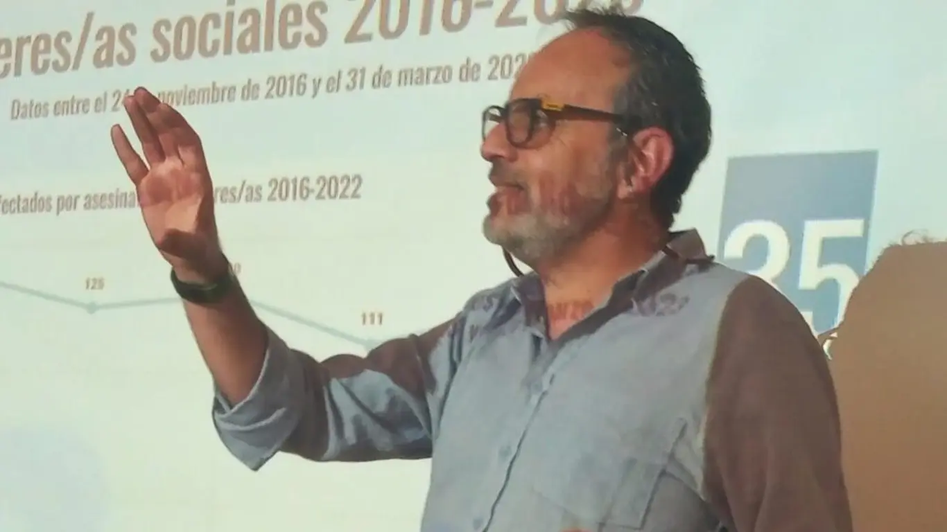 Director del Instituto de Estudios para el Desarrollo y la Paz (Indepaz), Leonardo González