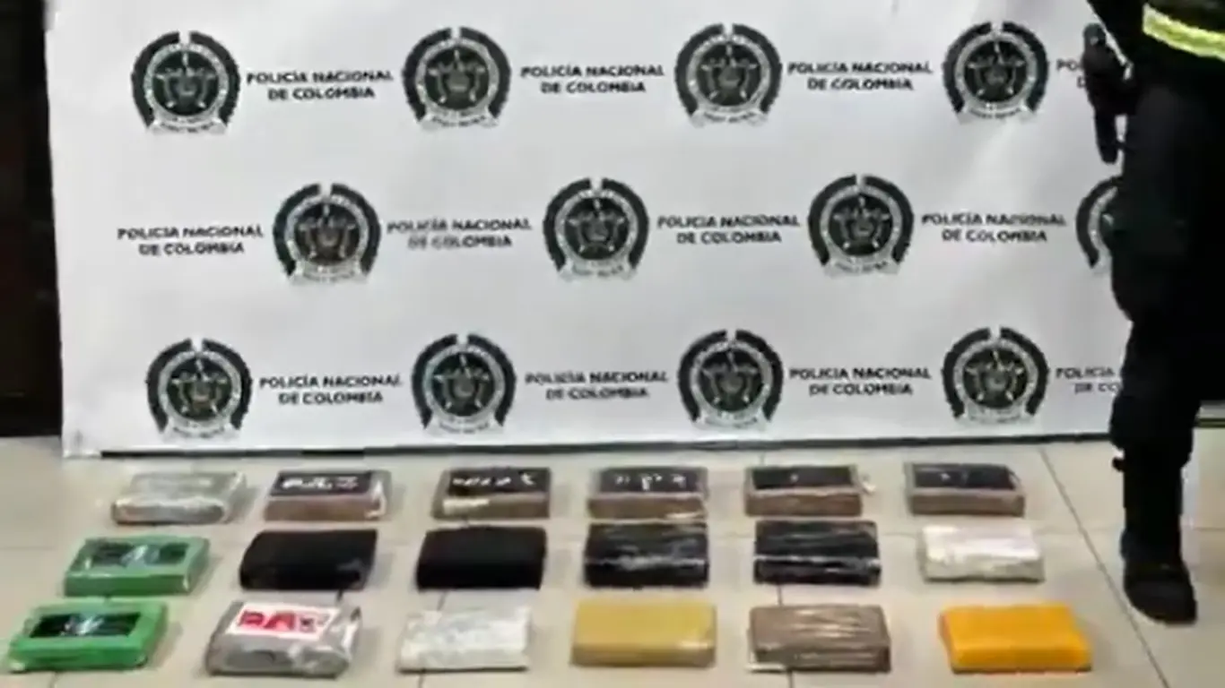 incautación cocaína del Clan del Golfo en el puerto de Barranquilla 