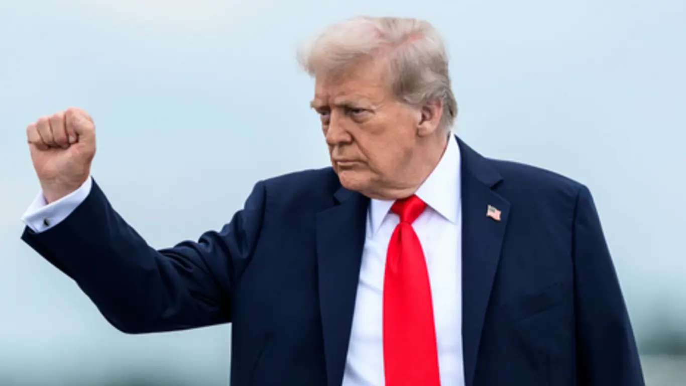 Presidente de Estados Unidos, Donald Trump abril 26