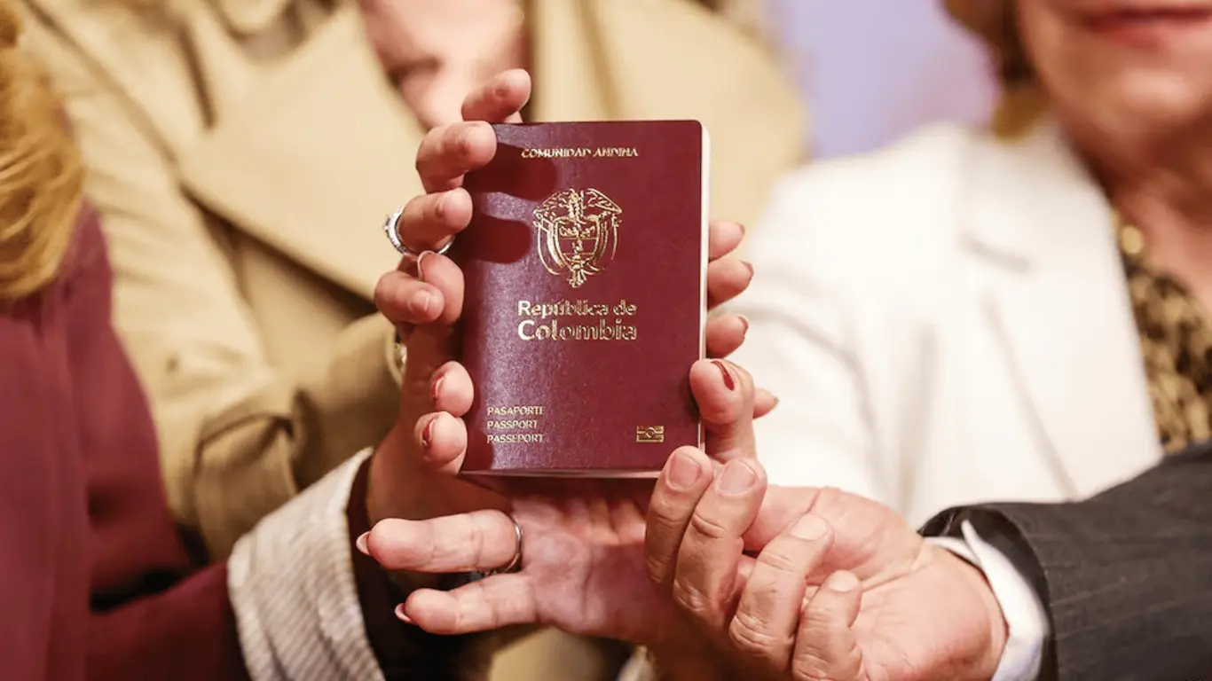 Nuevo pasaporte Colombia