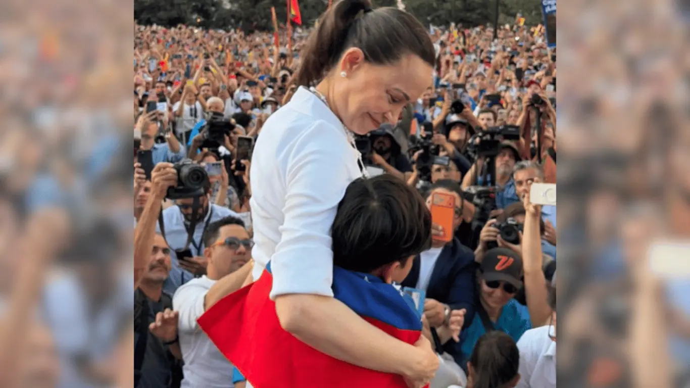 María Corina Machado en Madrid 26