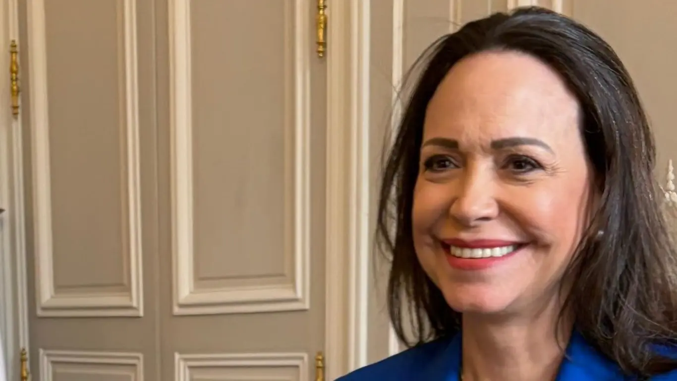 Maria Corina Machado abril 2026