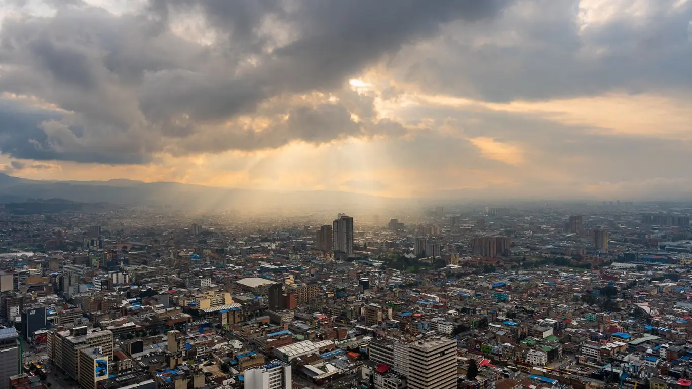 Panorámica de Bogotá DC