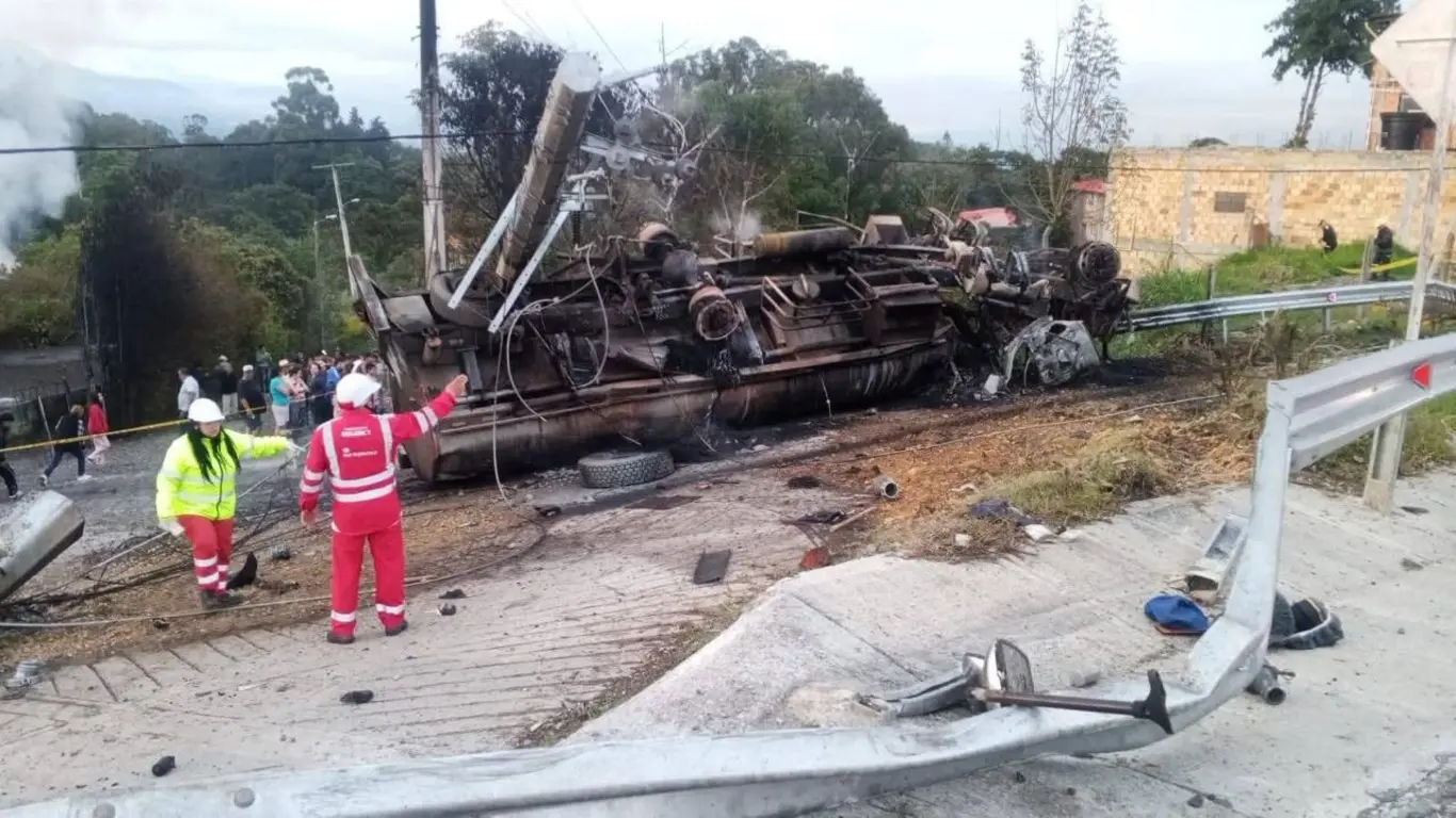 Accidente Bogotá-Girardot