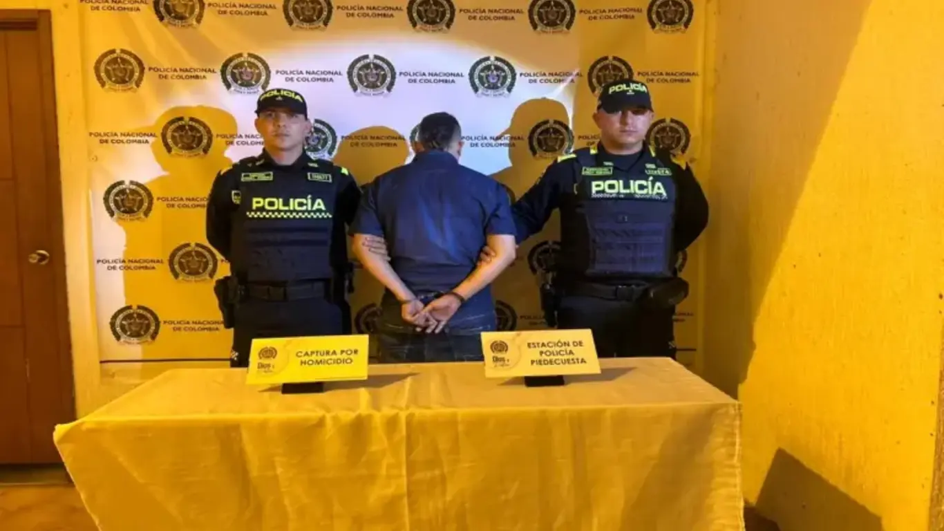 Captura taxista por homicidio en Piedecuesta