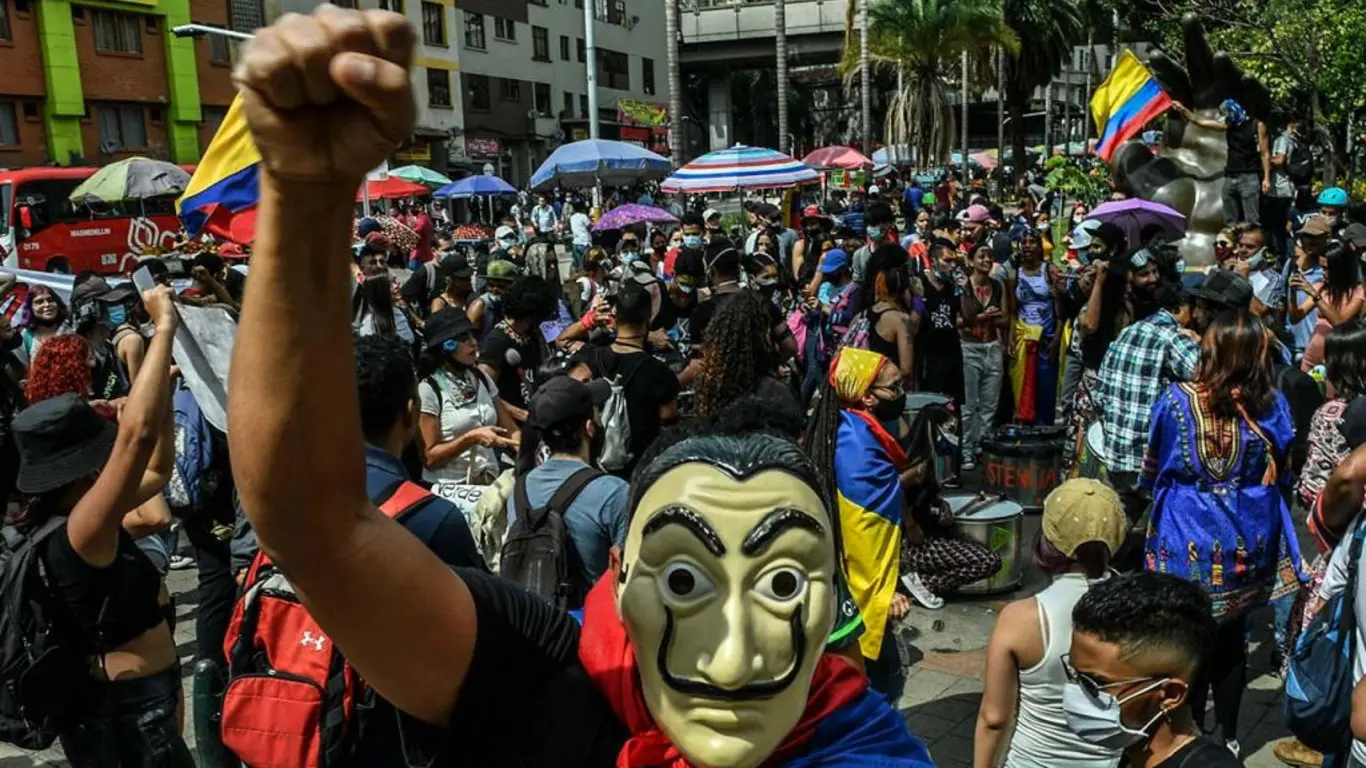  Conflictos sociales en Colombia 