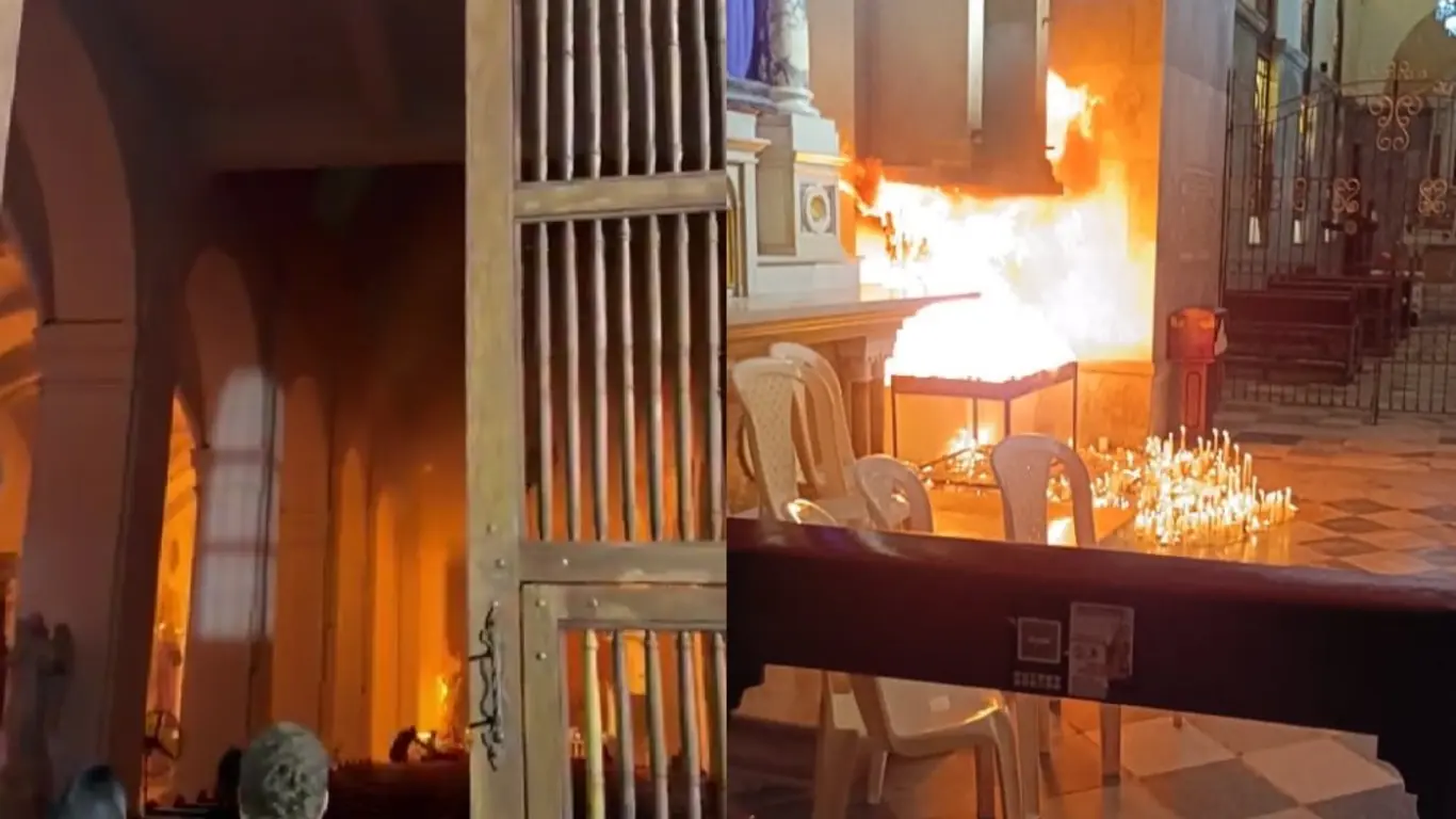 Incendio Santa Marta