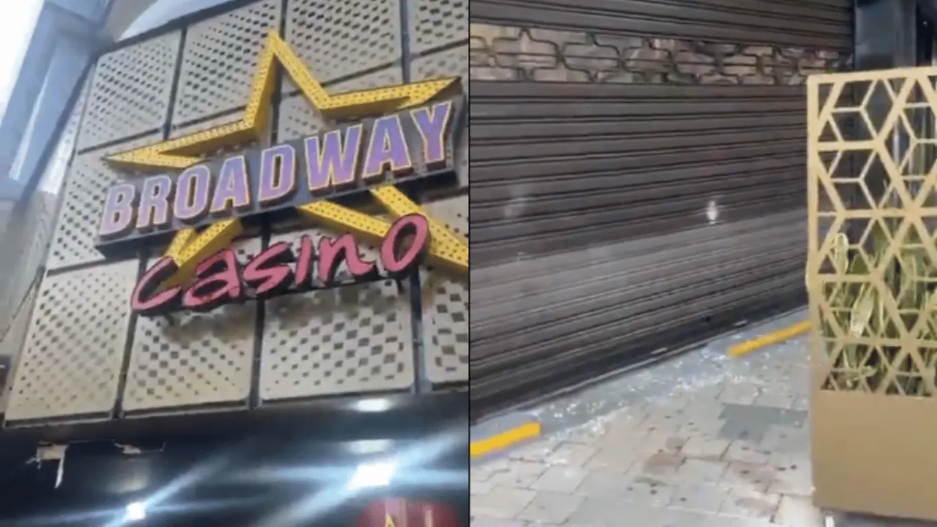 Explosión en casino de Medellín