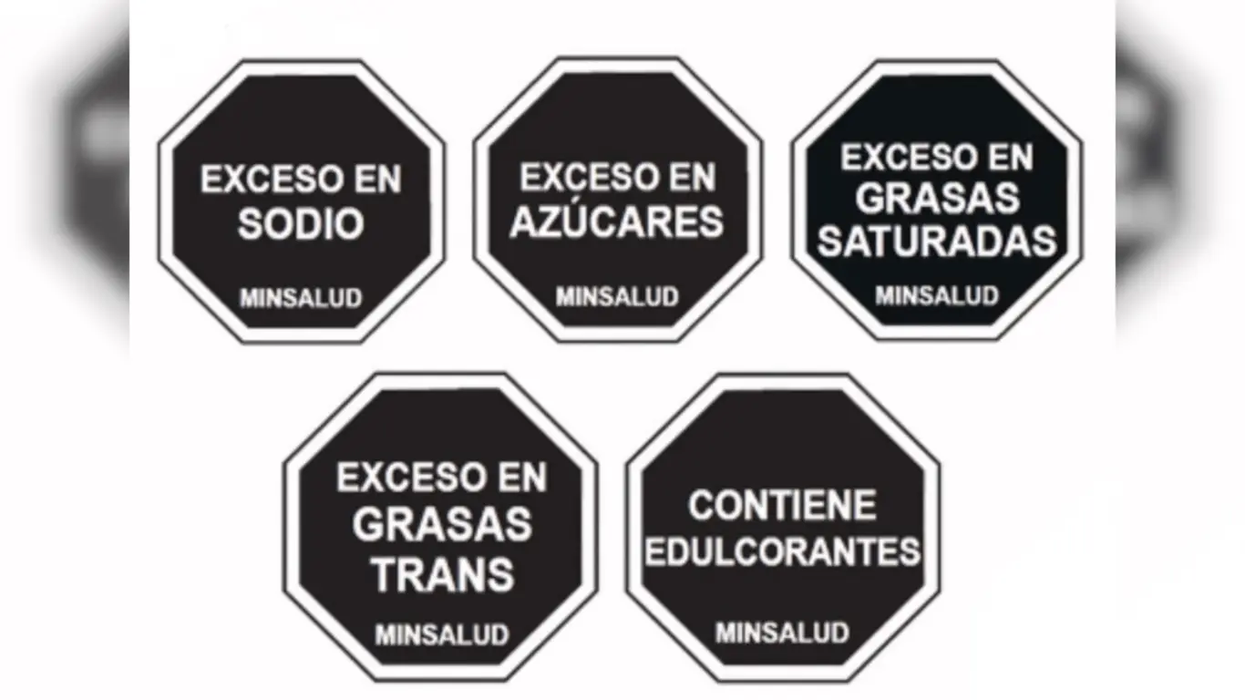 etiquetado frontal de alimentos ultraprocesados en Colombia.