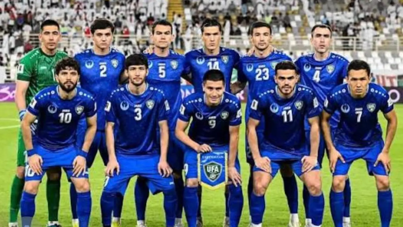Equipo de Uzbekistán se prepara para el Mundial 2026