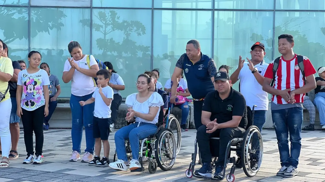Personas con discapacidad y sus cuidadores de Barranquilla