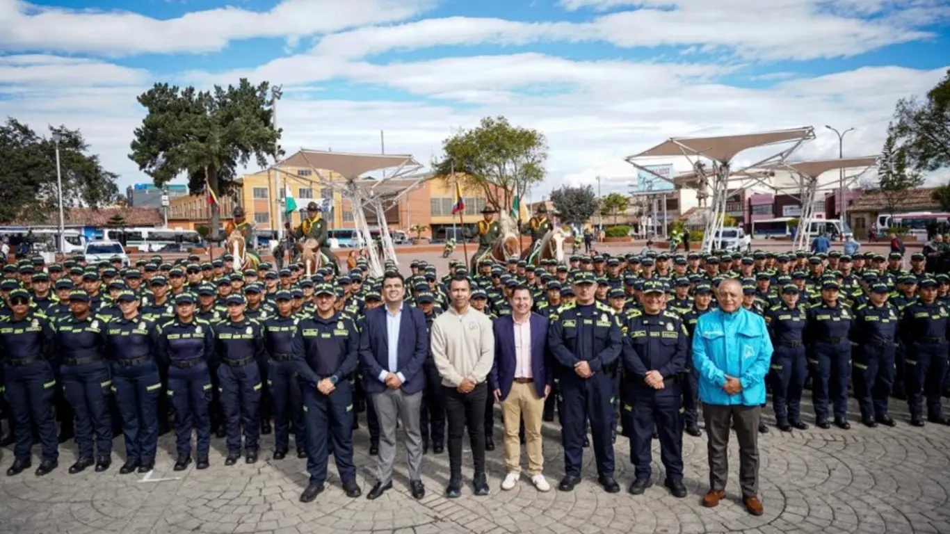 Jorge Rey y la Policía Nacional anunciaron el nuevo despliegue de uniformados.