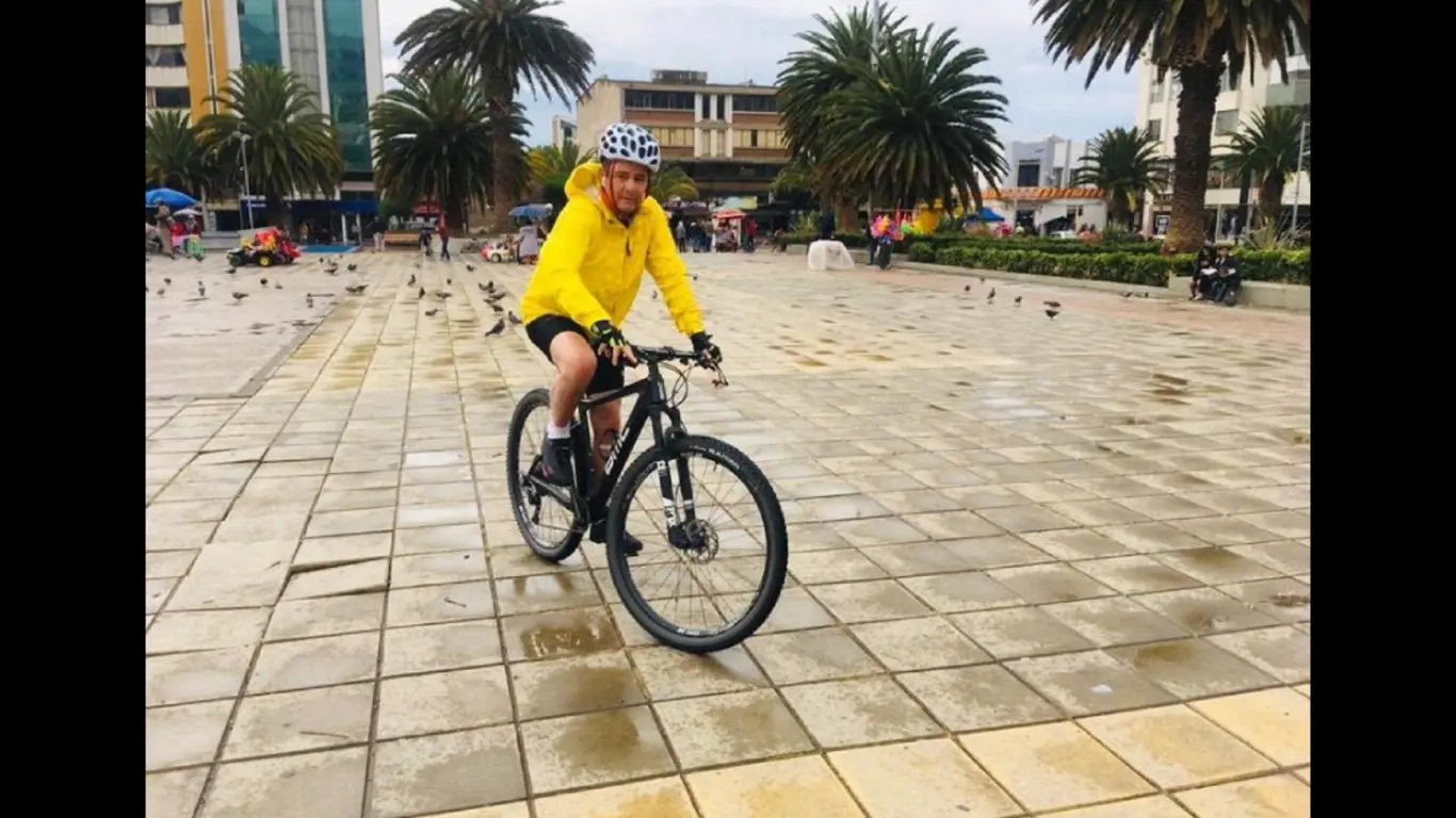 Germán bici