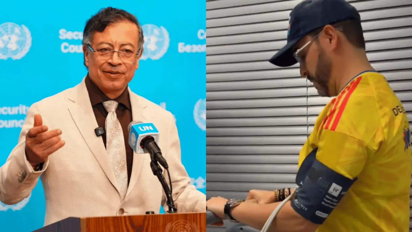 Presidente Petro cuestiona a Abelardo de la Espriella por divulgar sus exámenes médicos