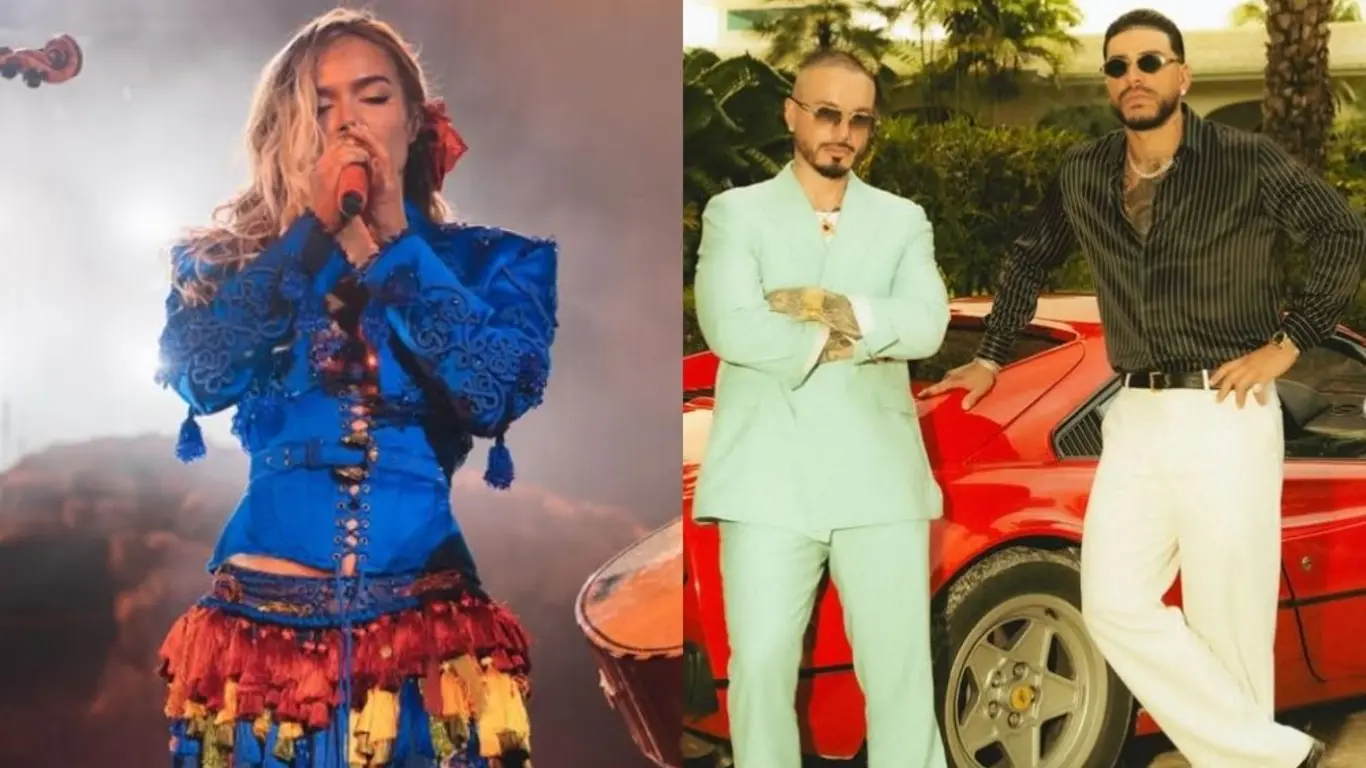 Karol G, J Balvin y Ryan Castro