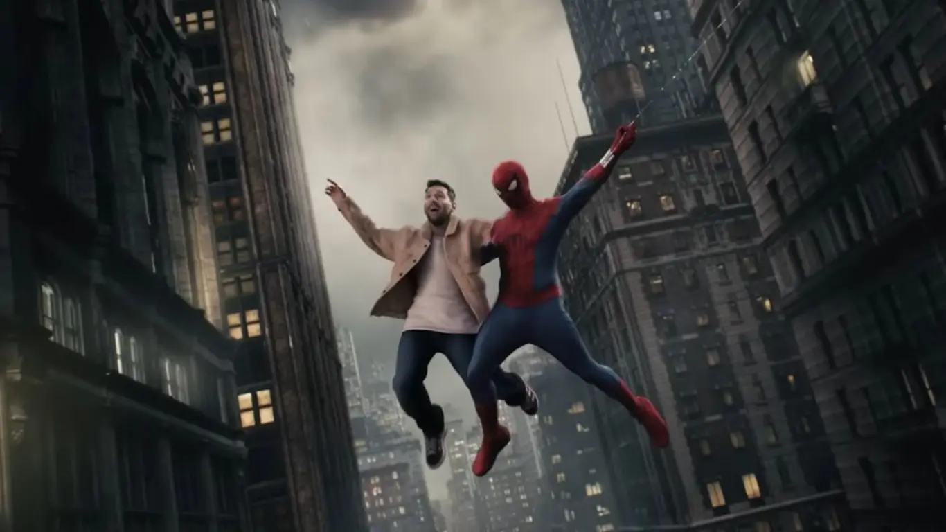 Messi y SpiderMan