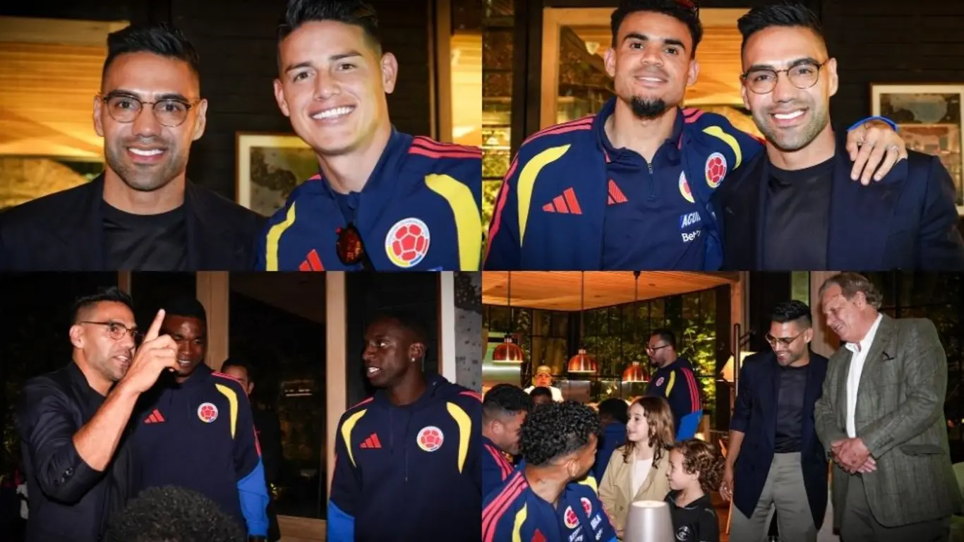 falcao visita a la selección