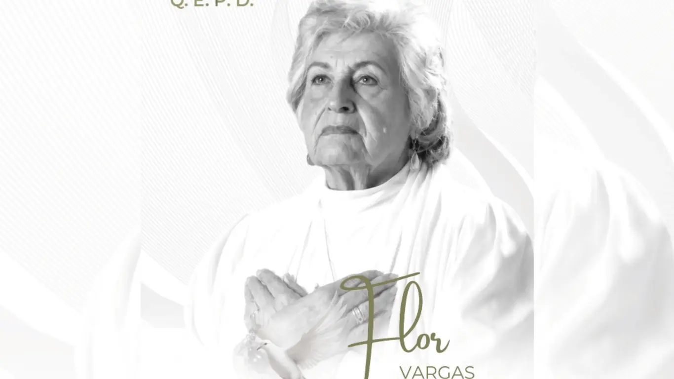 Murió Flor Vargas