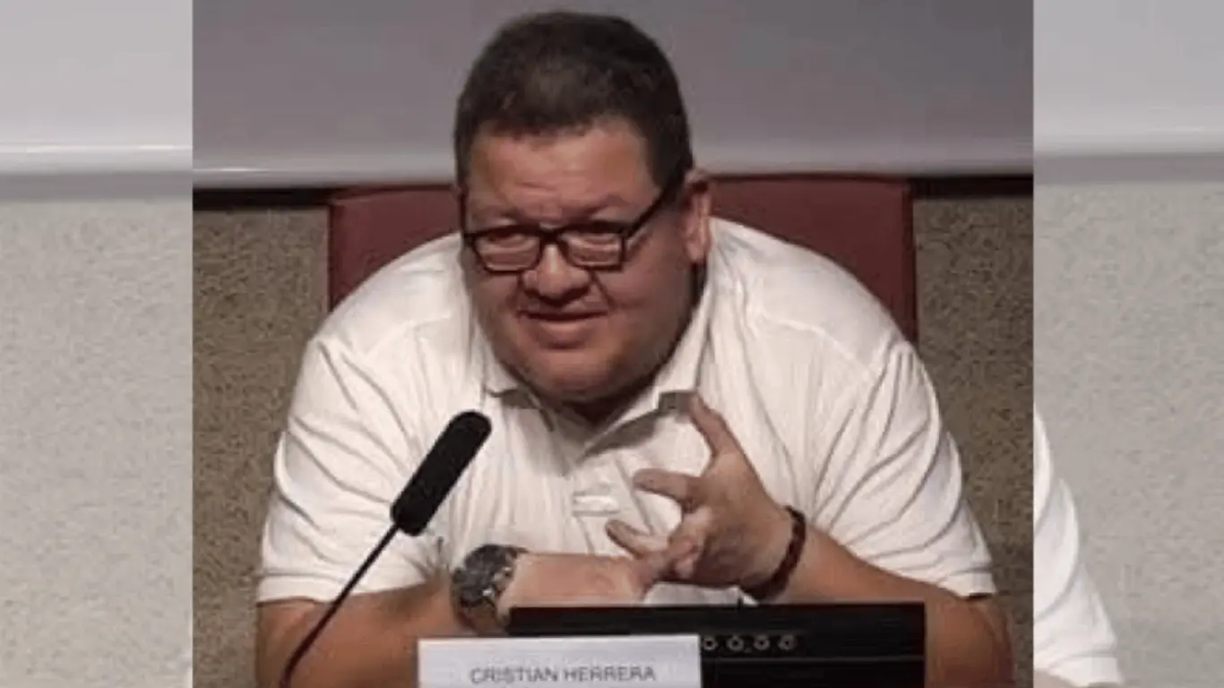 Publicaciones de Cristian Herrera antes de ser asesinado