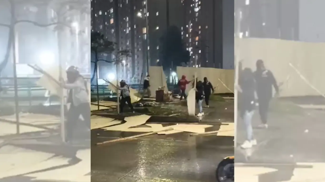 distrito denuncia vandalismo en autosur