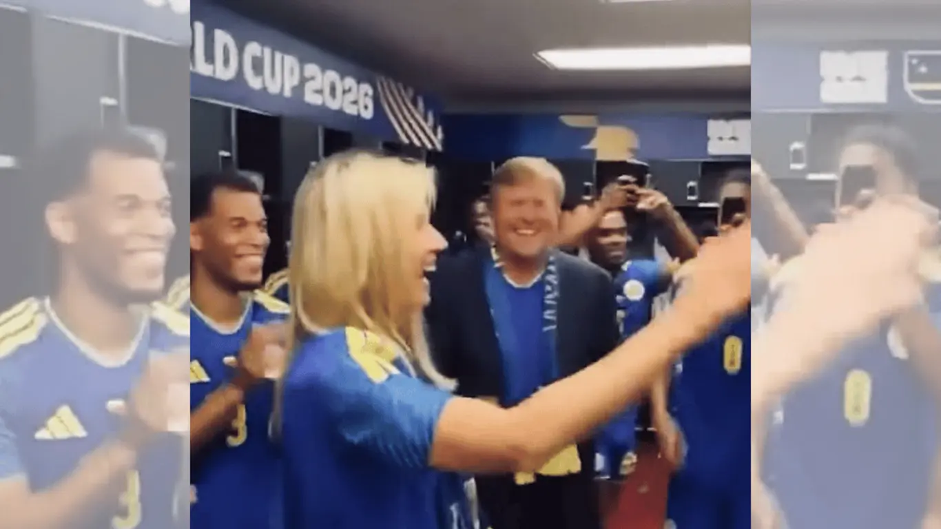 Reyes de Países Bajos celebran con Curazao